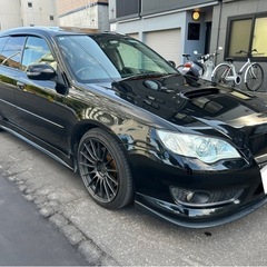 レガシィ BP型 2.0GT オプシディアンブラックパール 平成20年車 令和9年4月まで車検ありの画像