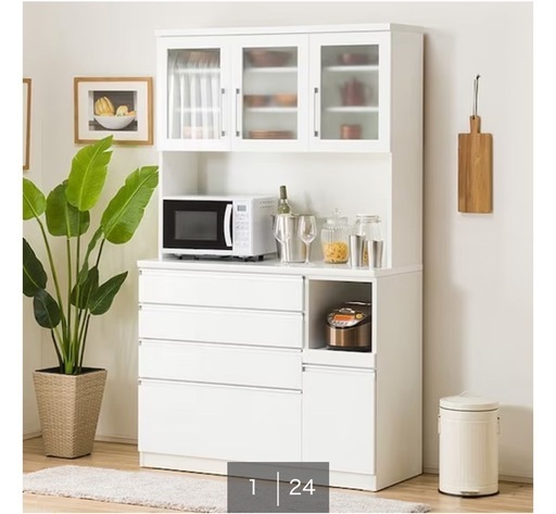 最終値下げ！ニトリキッチン収納棚　キッチンカウンター