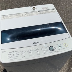 【RKGSE-326】特価！ハイアール/Haier/5.5kg/全自動洗濯機/JW-C55D/中古/2020年製/当社より近隣地域無料配達の画像