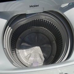 【RKGSE-326】特価！ハイアール/Haier/5.5kg/全自動洗濯機/JW-C55D/中古/2020年製/当社より近隣地域無料配達の画像