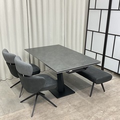 KF-9【新入荷　アウトレット品】伸長式セラミックトップ　ベンチ...