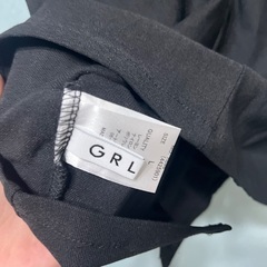 GRL ミニワンピース 黒の画像