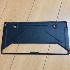 スバル　サンバー　ブラック　ナンバーフレームの画像