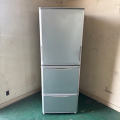 近隣配達無料　SHARP 冷蔵庫 SJ-W351C-S 2017年製