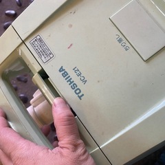 昭和レトロかわいい掃除機の画像