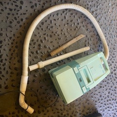 昭和レトロかわいい掃除機の画像