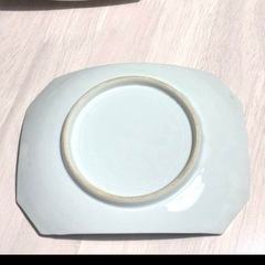 竹の絵柄 八角形皿 8枚セットの画像