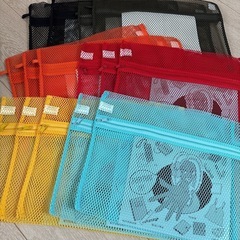 ファスナー付小物収納
