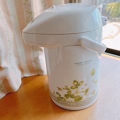 昭和レトロ♡ガラス製卓上まほうびんの画像
