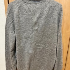 ラルフローレン/ グレイ ニットセーターの画像