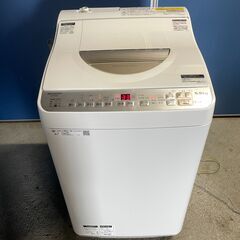 【人気】SHARP 5.5kg洗濯乾燥機 ES-TX5B-N 2...