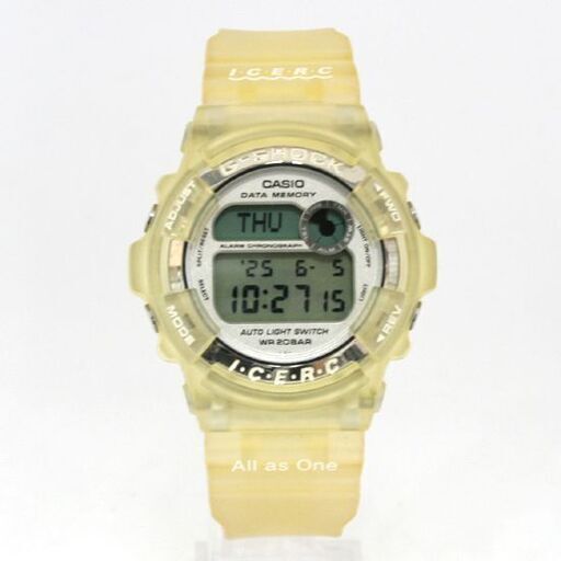 動作品 CASIO G-SHOCK 第7回国際イルカクジラ会議 DW-9200K-7T キラーホエール ホワイト 1845 化粧箱・冊