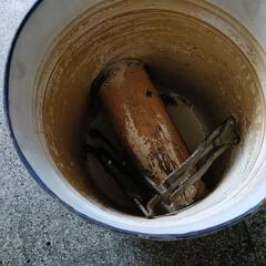 レトロ　煙突用　湯沸かし器　ホーローの画像
