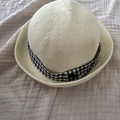 美品　ポロ　帽子　麦わら帽子