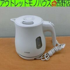 電気ケトル タイガー 2019年製 0.8L PCM-A080 ...