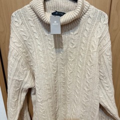 新品 未使用nano/ タートルネック/ アイボリー
