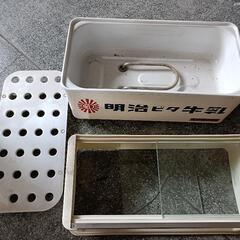 決定！レトロ　明治ビタ牛乳　冷蔵ショーケースの画像