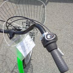 訂正　CIELOUR　26インチ　内装3段　全塗装　黄緑/黒　ママチャリ【233】の画像