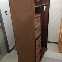 【リユースのサカイ千葉中央店】  期間限定割引有 衣類収納  H165×D51×W90 クリーニング済み TC3539の画像