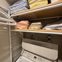 【極美品】ランドリーラック 6/26までの画像