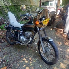 CM125T ミニバブ　3段シート　マーシャル　風防　ホンダ　マ...
