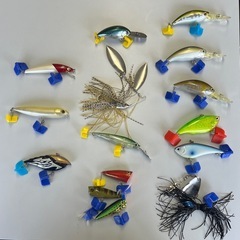 大特価✨🎣釣り用品🎣　ルアー　11点セットの画像
