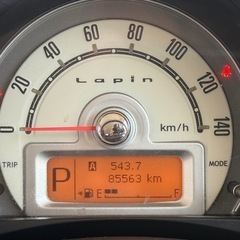 車検付きすぐ乗れる‼️アルトラパンG走行85000km修復歴無車検令和8年2月の画像