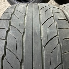 NITTO 215/45R18 4本 5-6分山程度 片減りありの画像
