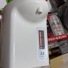 タイガー 魔法瓶 マイコン 電気 ポット 2.2L ホワイト ［中古］PDR-G221-W Tiger 電気ポット お湯沸かし 保温の画像