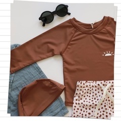ベビー　キッズ　水着セット　3点セット　swimwear 水着の画像