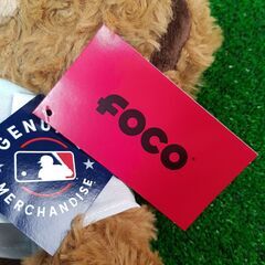 【MLB正規ライセンス品】【SHOHEI OHTANI/大谷翔平】ドジャースユニフォーム ふわふわベアぬいぐるみ 米国FOCO社製 Los Angeles Dodgers 25cmの画像