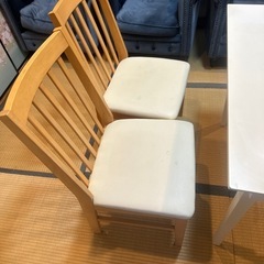 ダイニングチェア2脚の画像
