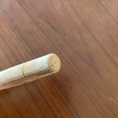 すりこ木　※傷汚れあります　約　全長14㎝　直径1.8と1.2㎝の画像
