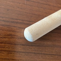 すりこ木　※傷汚れあります　約　全長14㎝　直径1.8と1.2㎝の画像
