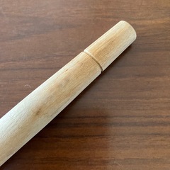 すりこ木　※傷汚れあります　約　全長14㎝　直径1.8と1.2㎝の画像