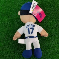 【MLB正規ライセンス品】【SHOHEI OHTANI/大谷翔平】ぬいぐるみ プラッシュドール 25㎝ 米国FOCO社製 Los Angeles Dodgers 25cmの画像