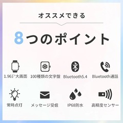 【至急】【新品未使用】スマートウォッチの画像