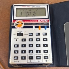 昭和レトロCASIO 電卓 ボクシングゲームBG-8の画像