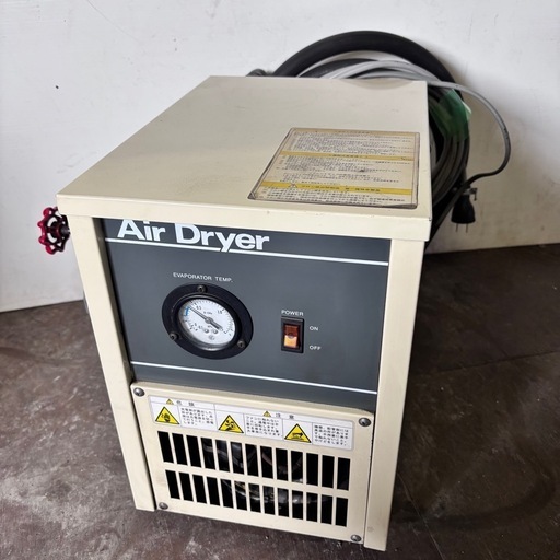 冷凍式ドライヤ／エアドライヤ／EARTH FUJI／E-12R／富士コンプレッサー②