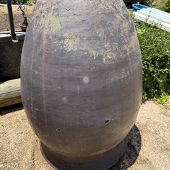 かなり大きなメダカ壺　水槽
