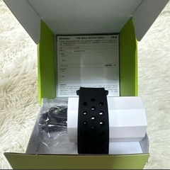 美品　早い者勝ち　GS501 グリーンオン ザ・ゴルフウォッチ ブラック GREENON THE の画像