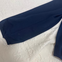 UNIQLOエアリズム メッシュパーカー 150キッズ ネイビー の画像