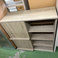 【ドリーム川西店御来店限定】組立式キャビネット／クリーニング済み...