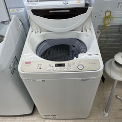 SHARP 6kg洗濯機 2020年製 ES-GE6D