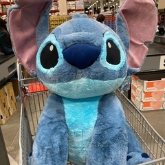 コストコ スティッチ ぬいぐるみの画像