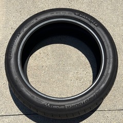 【セール】245/45R18 100Y XL 中古タイヤ　4本　2024年製の画像