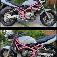 格安　SUZUKI バンディット250V 自賠責R7.8月まで　Bandit GJ77A 実動　軽整備済み　カスタム車両　単車　走る止まる曲がるOK‼️ スズキの画像