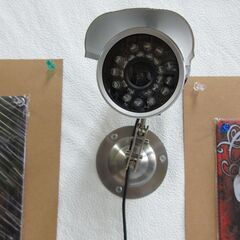 レコーダー内蔵赤外線防犯カメラ　無人販売店でも使用中