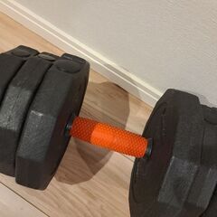可変式ダンベル 10kg 2個セットの画像