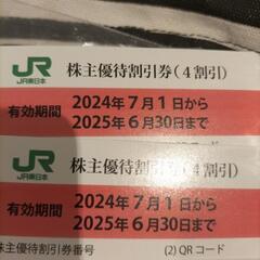 jr東日本 株主優待券
